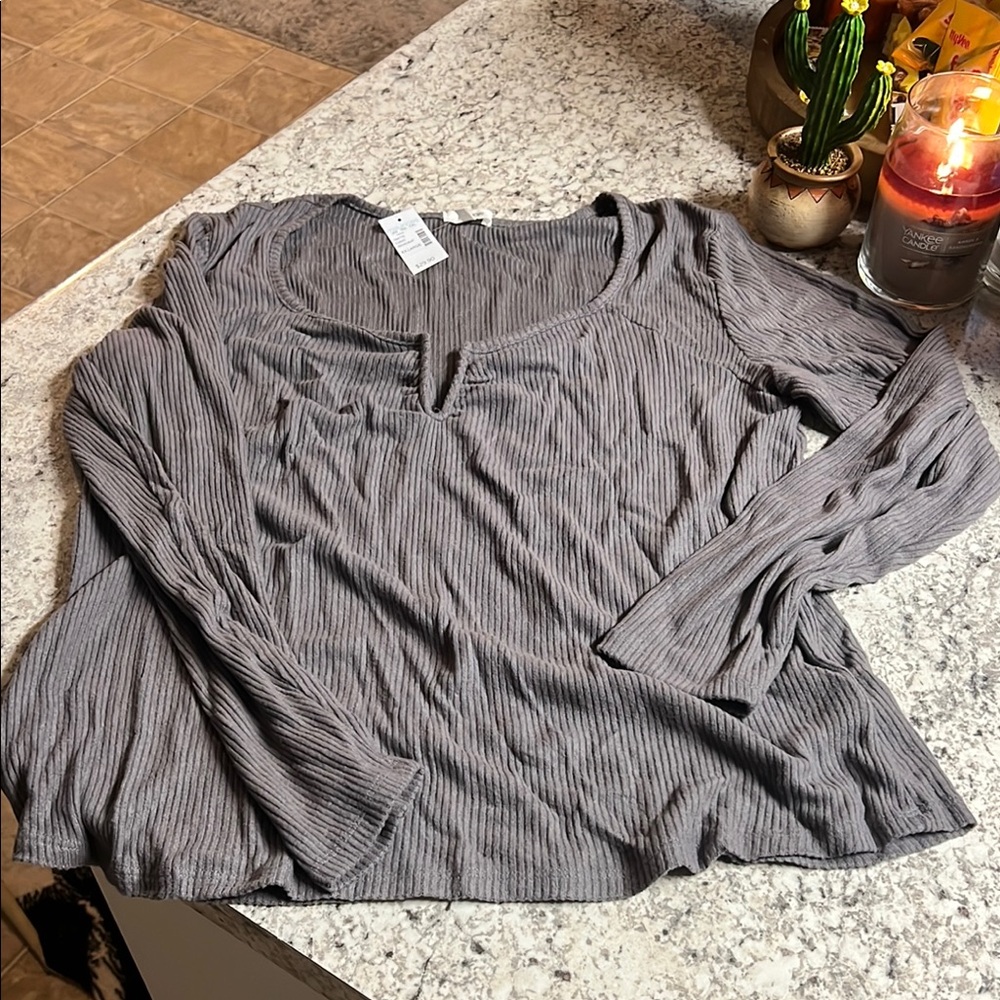 Gray Women's Maurice’s Top